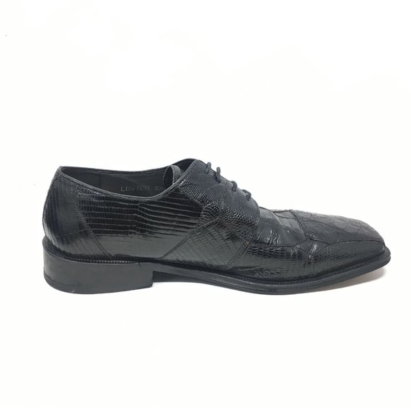 David Eden Oxfords Shoes Size 10.5 Black Croc Liz main image 11